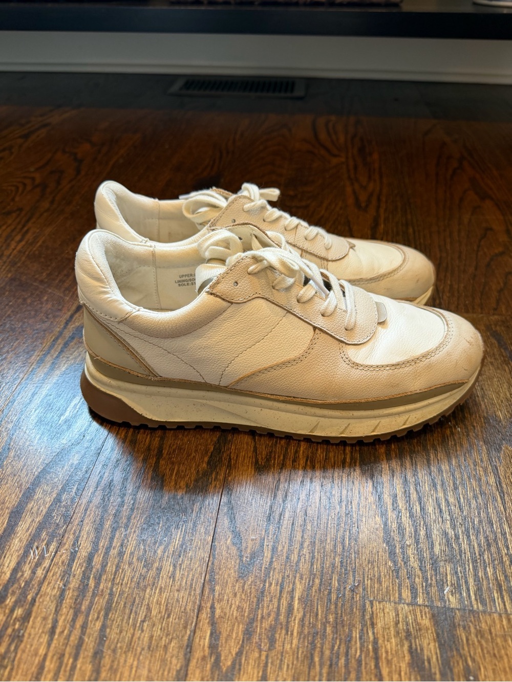 Madewell Kick off Leather Lace-Up Sneakers